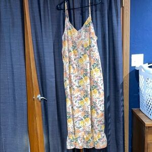 Floral Spaghetti Strap Dress